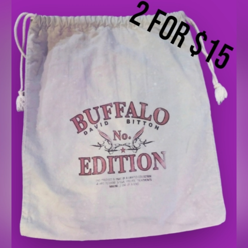 Buffalo David Bitton Duster/Storage Bag *2/$15 SALE